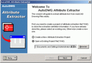 AutoDWG Attribute Extractor 2008 screenshot